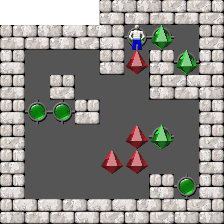 Sokoban Ionic Catalysts level 12